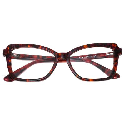 Chic Cat-Eye Acetate Frame - Havana Tortoise Shell