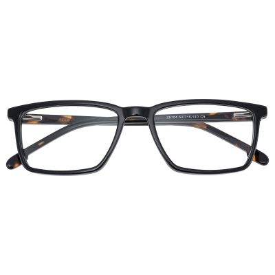 Refined Square Acetate Glasses - Dark Havana Tortoise