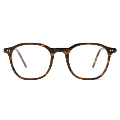Rounded Square Tortoise Optical Glasses