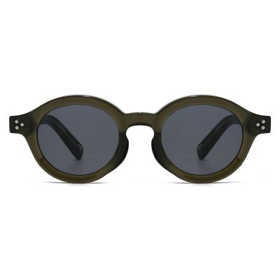 Rounded Square Sunglasses Brown Tortoise