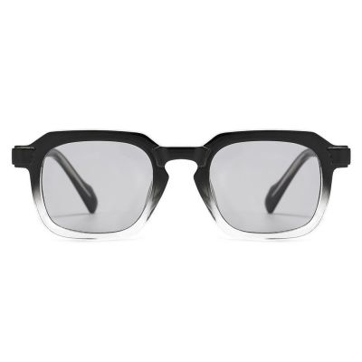 Round Sunglasses Black Vintage Keyhole