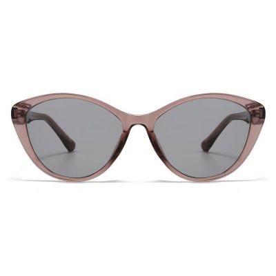 Pink Cat Eye Sunglasses Transparent Blush