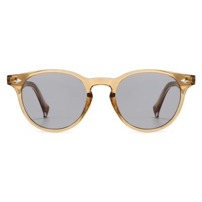 Square Flat Top Sunglasses Crystal Clear
