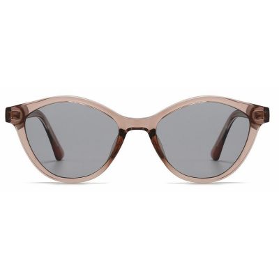 Rose Champagne Cat Eye Sunglasses Transparent