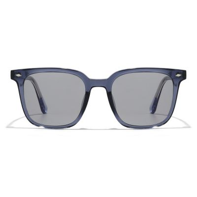 Square Keyhole Sunglasses Transparent Brown