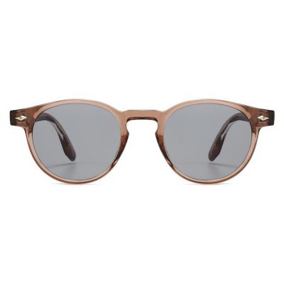 Rose Gold Oval Sunglasses Vintage Round