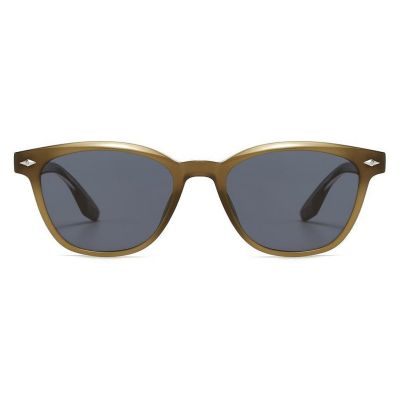 Bold Flat Top Square Sunglasses TR90 Men
