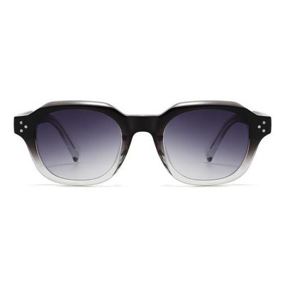 Retro Gradient Rounded Square Sunglasses TR90