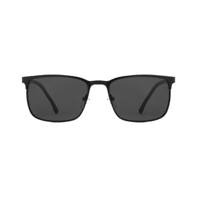 Oval Round Metal Sunglasses with Minimal Frame