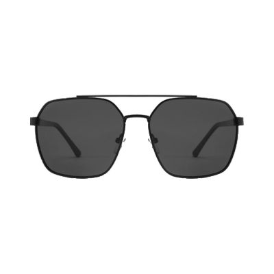 Small Oval Metal Sunglasses with Retro Style