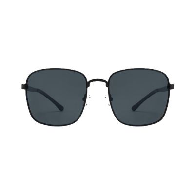 Cat-eye-ish Oval Metal Sunglasses