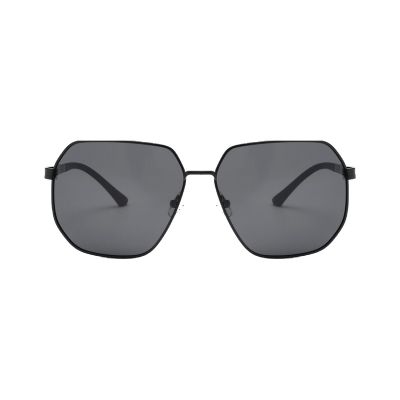 SEARAY Large Square Navigator Aluminium Sunglasses