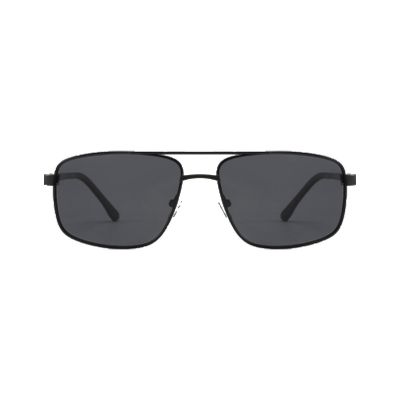 Aviator Metal Sunglasses with Lightweight Temples