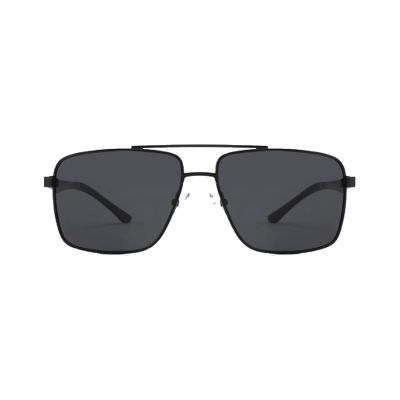 Rectangle Navigator Metal Sunglasses