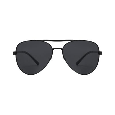Classic Aviator Metal Sunglasses with Comfort Temples