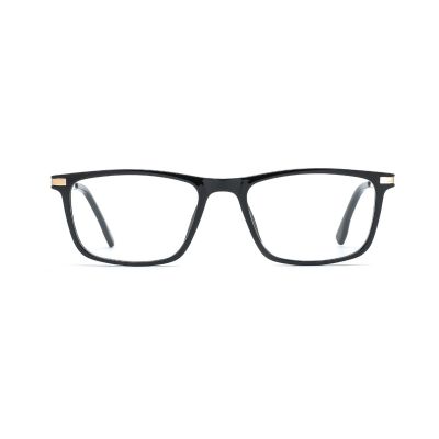Refined Rectangular TR90 Frames with Metal Temples
