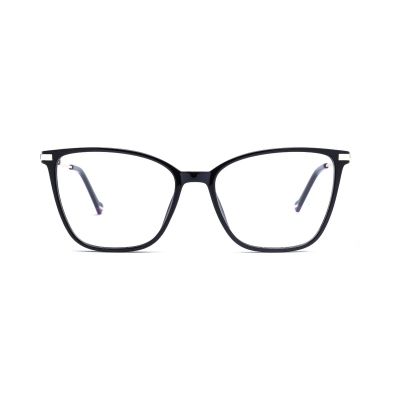 Polished Cat-Eye TR90 Frames with Metal Temples
