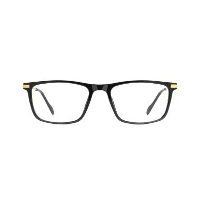 Soft Rectangular TR90 Frames with Metal Temples