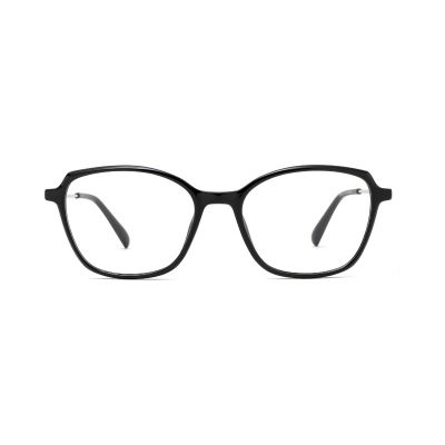 Rounded Square TR90 Frames with Metal Temples
