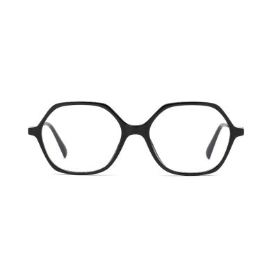 Hexagon Geometric TR90 Frames with Metal Temples