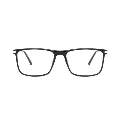 Straight-Line Rectangular TR90 Frames with Metal Temples