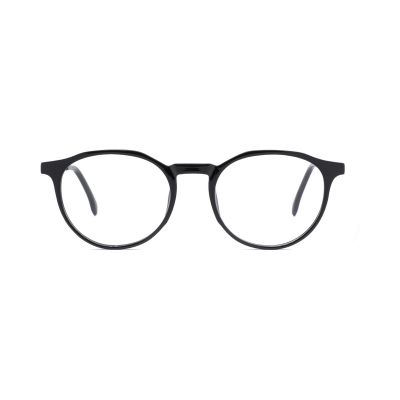 Soft Round TR90 Optical Frames with Metal Temples