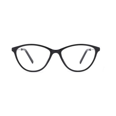 Subtle Cat-Eye TR90 Frames with Metal Temples