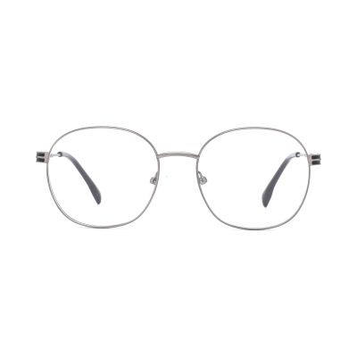 Minimalist Round Metal Optical Frame with Ultra-Slim Rim