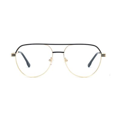 Navigator Double-Bridge Two-Tone Metal Optical Frame