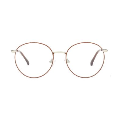 Everyday Round Two-Tone Metal Optical Frame