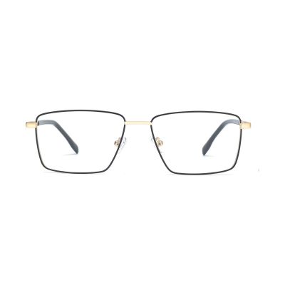 Professional Rectangular Metal Eyeglasses Frame