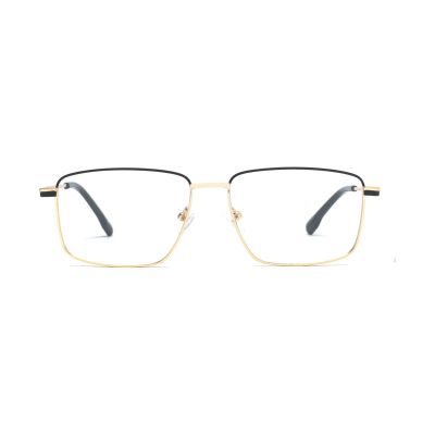 Timeless Rectangular Metal Eyeglasses Frame