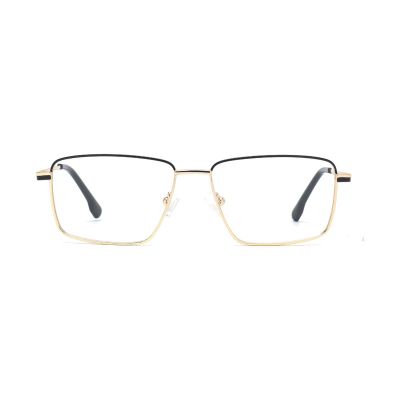 Clean Rectangular Metal Optical Frame