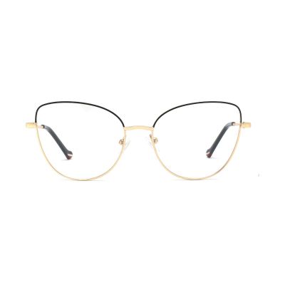 Charming Cat-Eye Metal Optical Frame