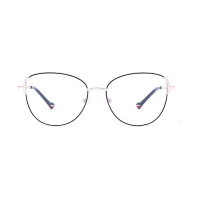Round TR-90 Optical Frame with Metal Details