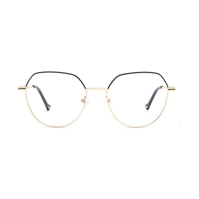 Geometric Polygon Metal Optical Frame