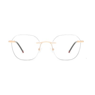 Rimless Ultra-Light Metal Optical Frame