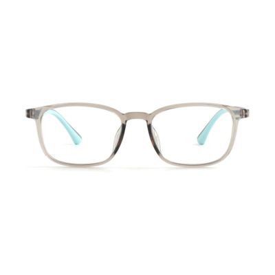 Soft Rounded Square ULTEM Eyeglasses, Compact Fit