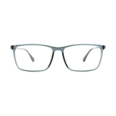 Oversized Wide Rectangular ULTEM Eyeglasses, Large Fit