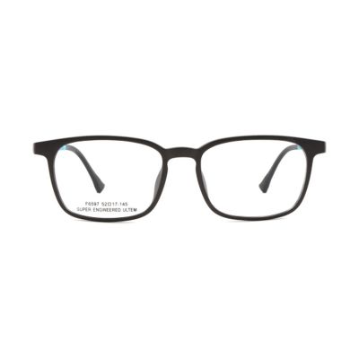 Minimal Straight Rectangle ULTEM Prescription Frames