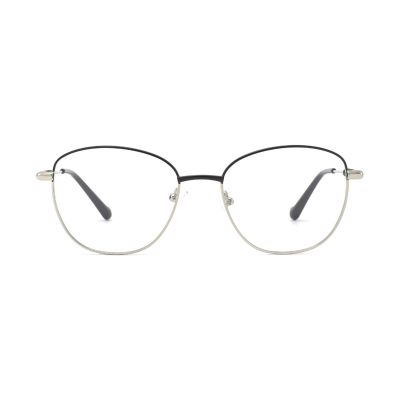 Vintage Panto Round Slim Metal Optical Frame