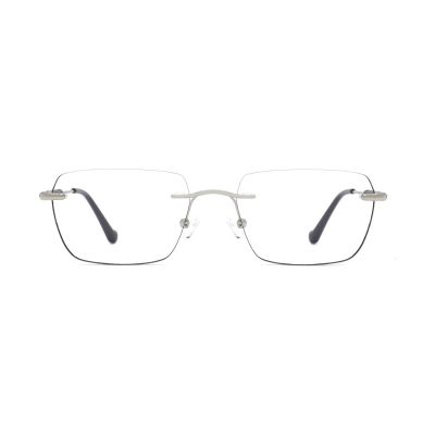Ultra-Light Rimless Three-Piece Metal Optical Frame