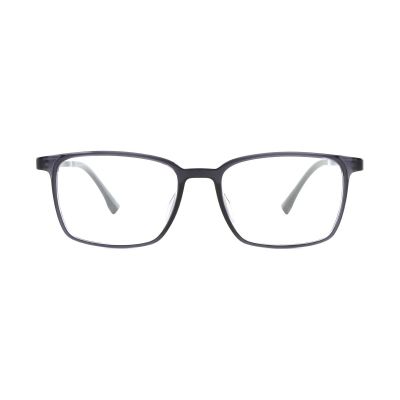 Clean Straight Rectangle ULTEM Business Eyeglasses