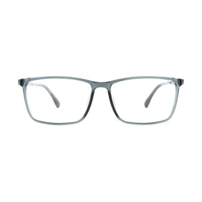 Oversized Wide Rectangular ULTEM Eyeglasses, Large Fit