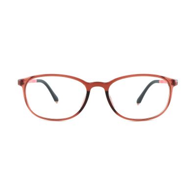 Warm Rounded Rectangle ULTEM Prescription Glasses