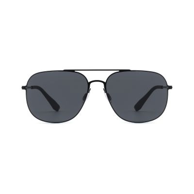 Aviator Navigator Metal Sunglasses with a Timeless Double Bridge
