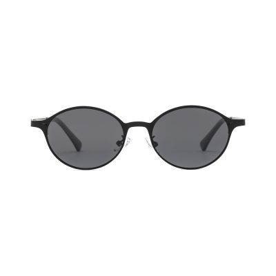 Retro Round Metal Sunglasses with Classic Circular Lenses
