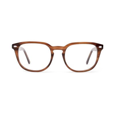 Rounded Rectangle Acetate Eyeglasses