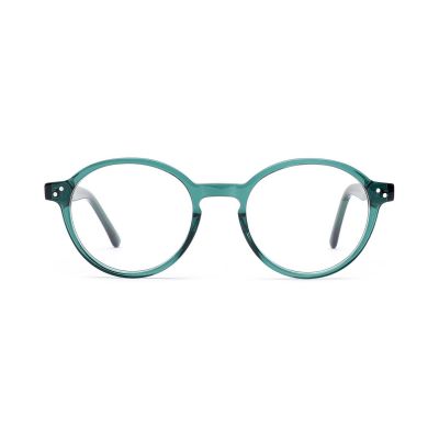 Vintage Round Acetate Eyeglasses