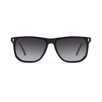 Wide Brow Square Acetate Sunglasses